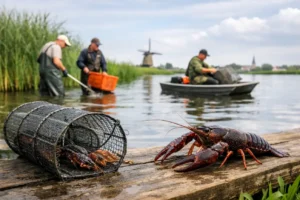 Acties gestart tegen schadelijke Amerikaanse rivierkreeft in Nederland