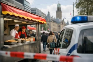 Bekende loempiakraam keert terug op de Coolsingel na vernieling