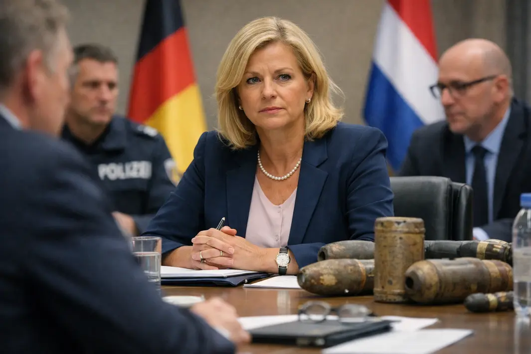 Burgemeester Schouten voert crisisoverleg in Duitsland rond explosievenhandel