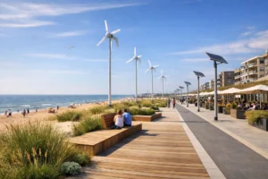 Duurzame renovatie van Strandboulevard gereed voor zomerperiode