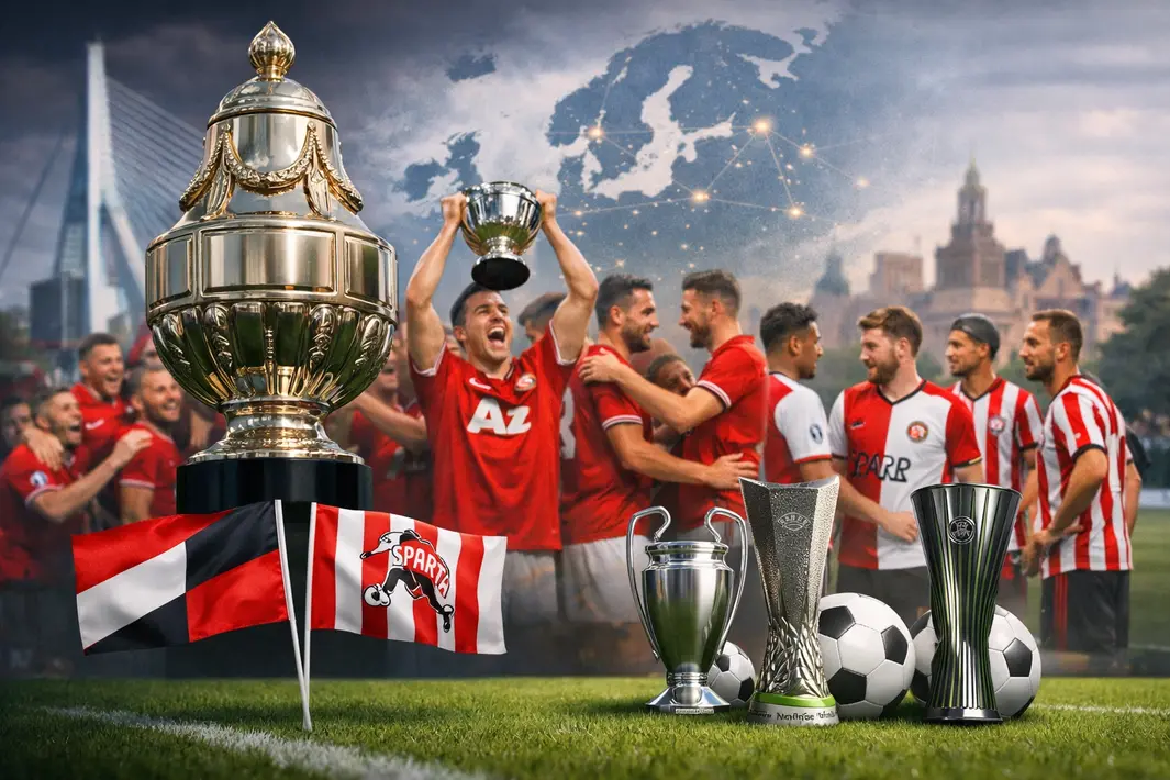 Gevolgen van de KNVB Bekerwinst van AZ voor Europese tickets Feyenoord en Sparta