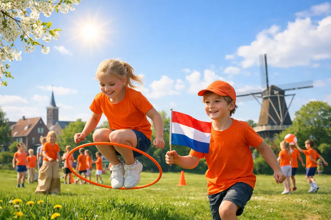 Heerlijk lenteweer voorspeld voor Koningsspelen op duizenden scholen
