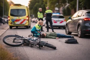 Jonge fietser betrokken bij aanrijding in Dordrecht