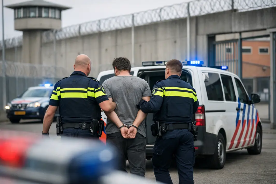 Man opgepakt na ontsnapping uit gevangenis in Vlaardingen