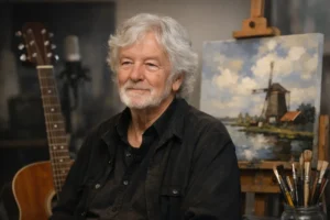 Muzikant en kunstschilder Rien de Bruin overleden op 79-jarige leeftijd