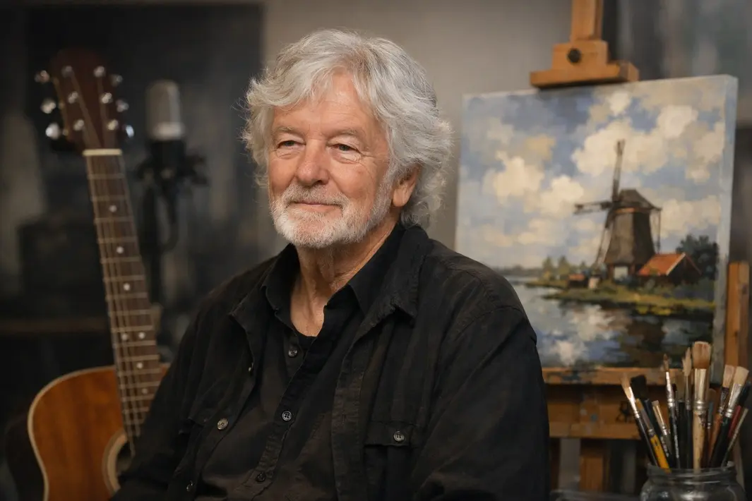 Muzikant en kunstschilder Rien de Bruin overleden op 79-jarige leeftijd