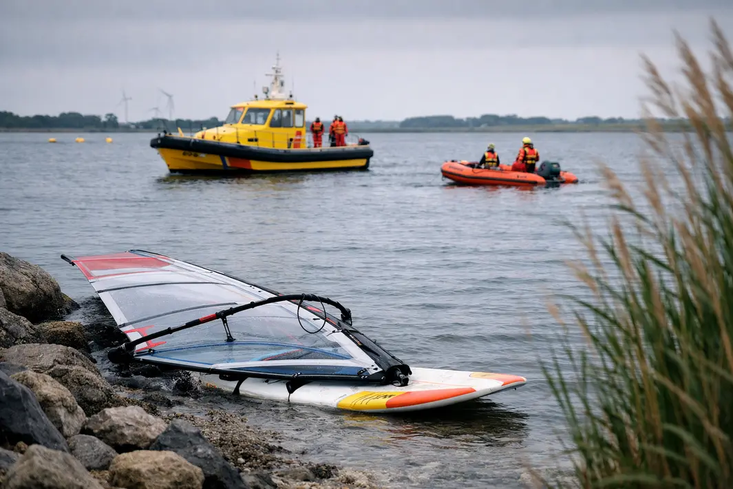 Overleden windsurfer aangetroffen in Grevelingenmeer
