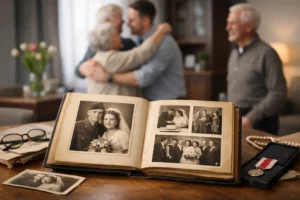 Trouwalbum uit 1944 teruggevonden en herenigd met familie