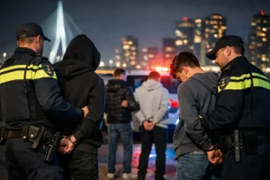 Vier minderjarigen gearresteerd na ernstige mishandeling in Rotterdam