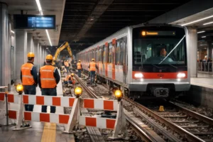 Werkzaamheden aan metro in Rotterdam zorgen voor verstoring tussen Beurs en Voorschoterlaan