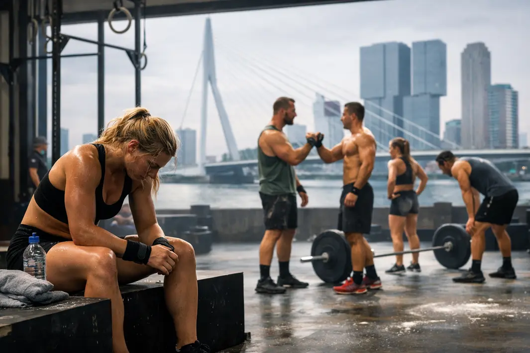 Zwaar maar geslaagd weekend voor deelnemers fitnesscompetitie in Rotterdam