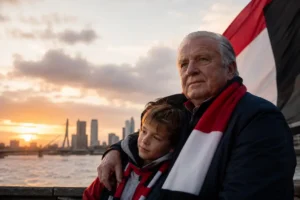 Feyenoord en zijn trouwe supporter Piet Stevens bieden steun in moeilijke tijden
