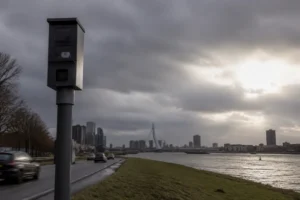 Flitspaal in Rotterdam-Noord meest actief in Nederland dit jaar
