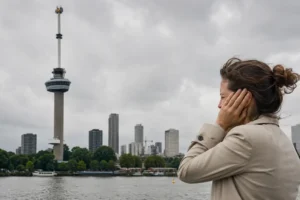 Geluidsoverlast in Rotterdam-Noord door fluitend geluid bij Euromast