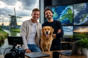 Rutger Vink bouwt media-imperium met vriend en hond